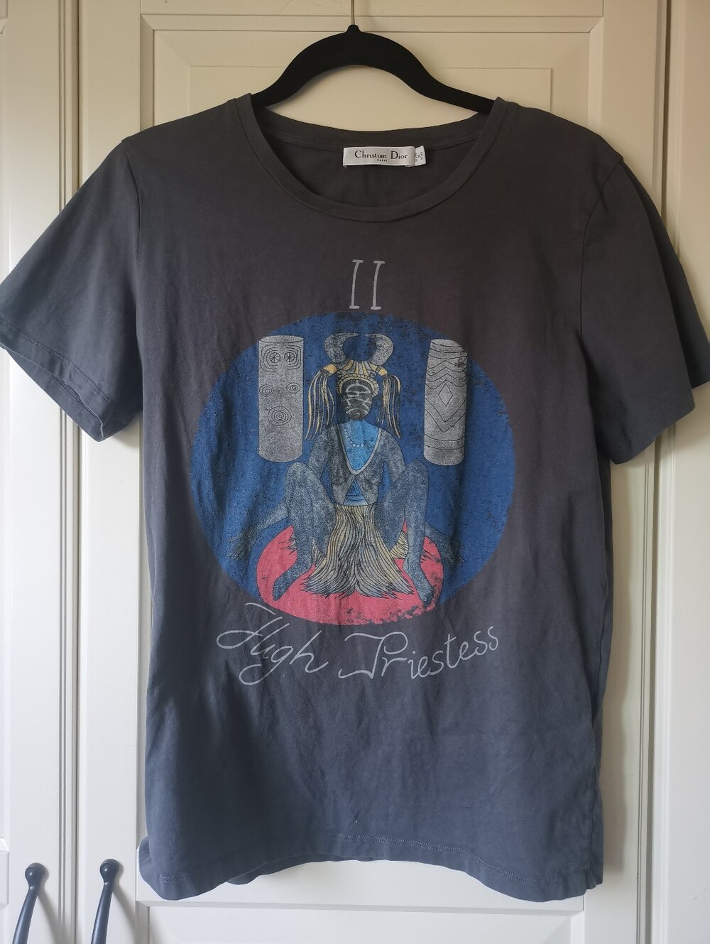 Authentic Dior SS18 Motherpeace Tarot High Priestess Tee S/M